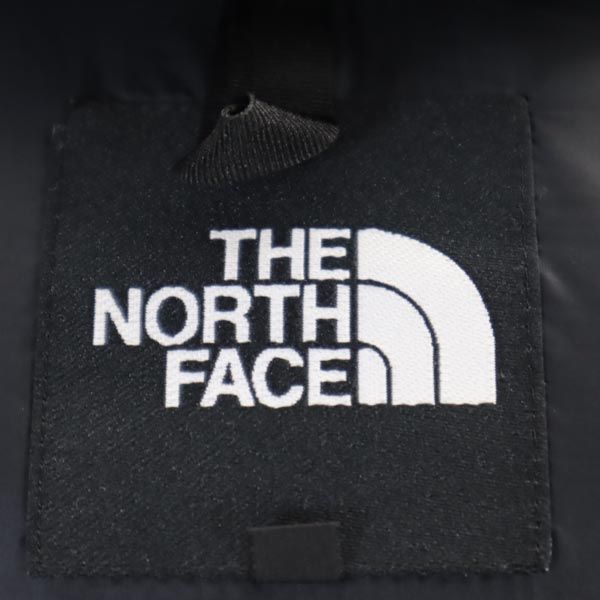 THE NORTH FACE ノースフェイス ND91702R アウトドア 長袖 フード ダウンジャケット L グレー系 ロゴ メンズ