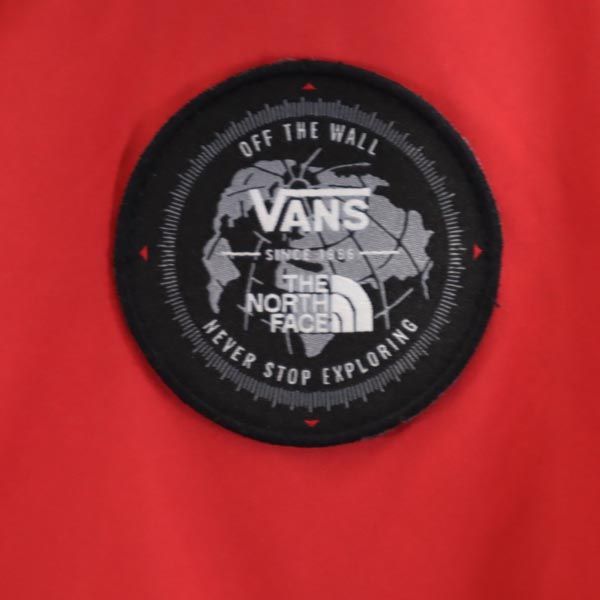 バンズ × ザノースフェイス コラボ 中綿ジャケット S レッド×ブラック VANS THE NORTH FACE アウトドア メンズ