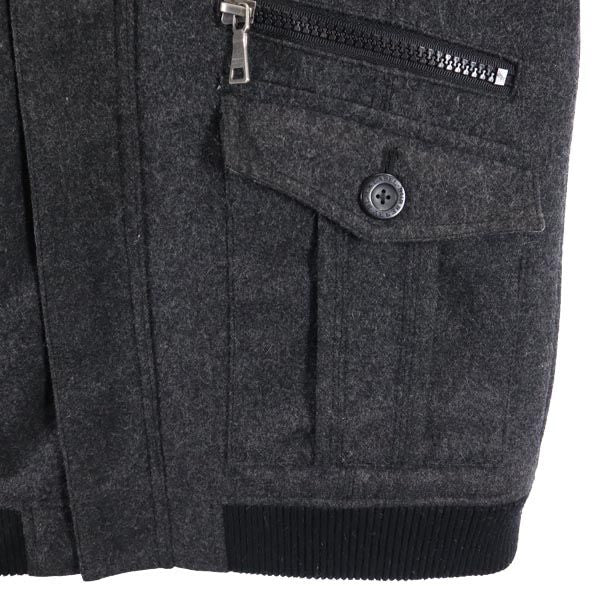 三陽商会 ウールジャケット M グレー メンズ