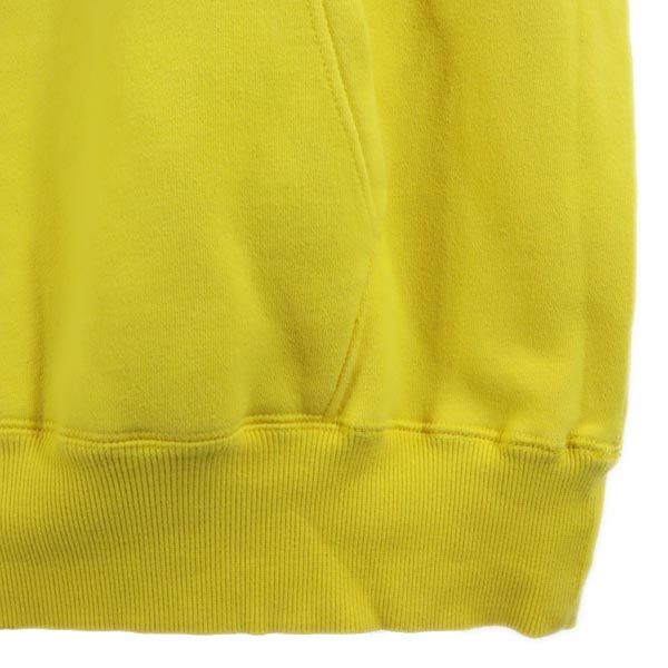 FR2 エフアールツー エクストララージ プリント 長袖 スウェットパーカー L イエロー系 X-LARGE 裏起毛 メンズ