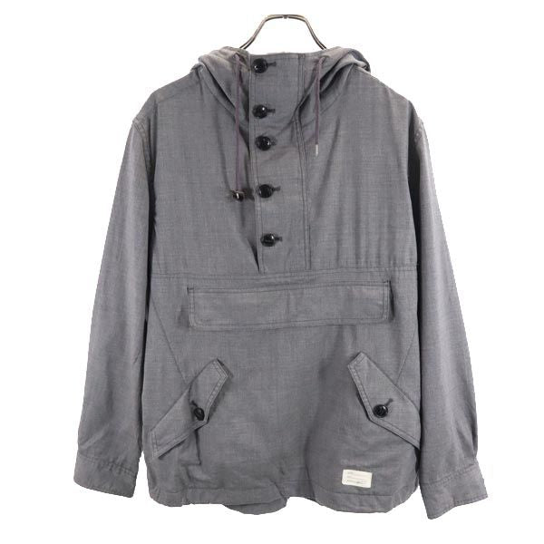 Name. ネーム 日本製 アノラックパーカー 1 グレー メンズ
