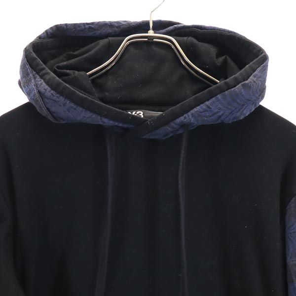 Y-3 ワイスリー 長袖 パーカー S ブラック系 Yohji Yamamoto adidas メンズ