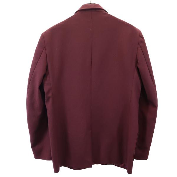 NOONE IMAGEWEAR 80s 90s オールド スクールジャケット ウール テーラードジャケット ボルドー NOONE IMAGEWEAR メンズ