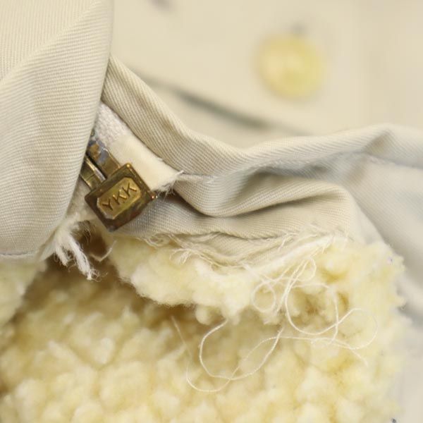 Burberrys バーバリーズ 90s オールド 裏ボア ジャケット アイボリー系 レディース