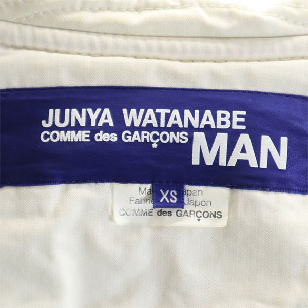 ジュンヤワタナベコムデギャルソンマン 2010年 日本製 ダッフルコート XS グレー JUNYA WATANABE COMME des GARCONS MAN 裏起毛 メンズ