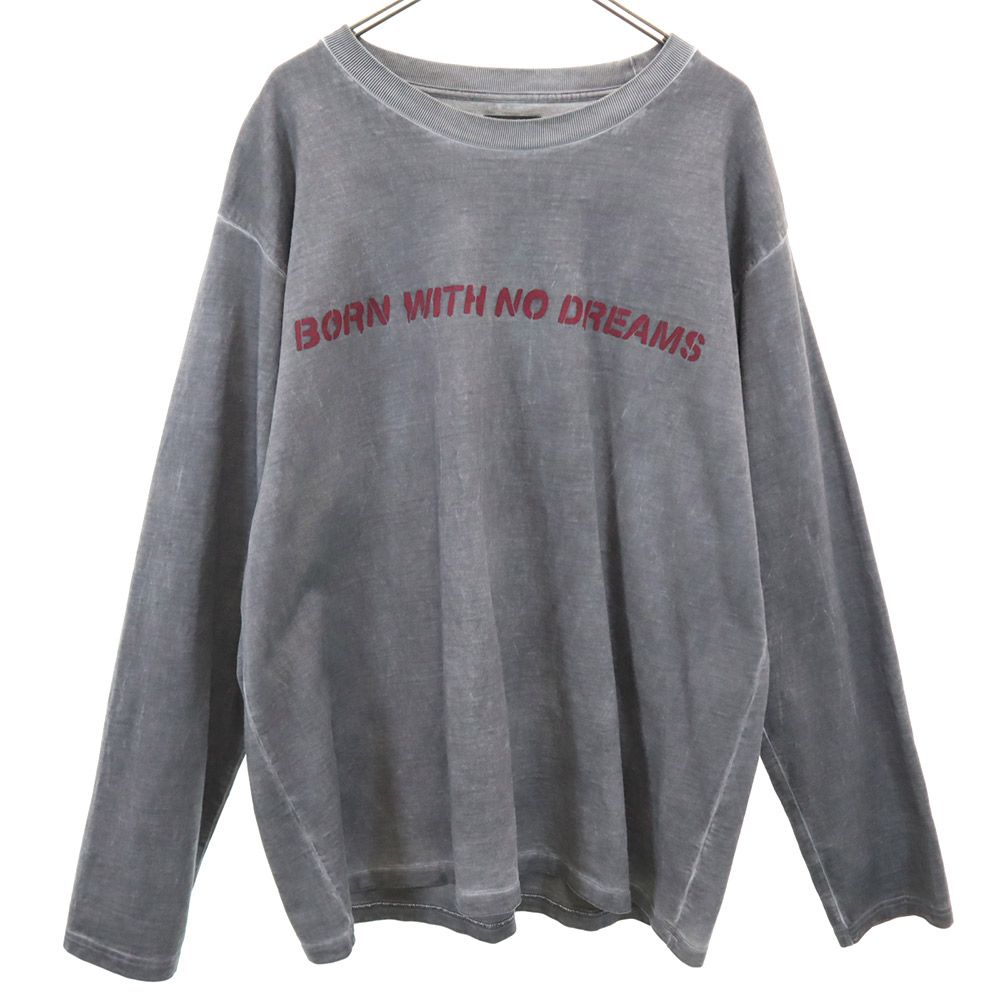 M+RC NOIR マルシェノア 長袖 シャツ XL グレー ロンT メンズ