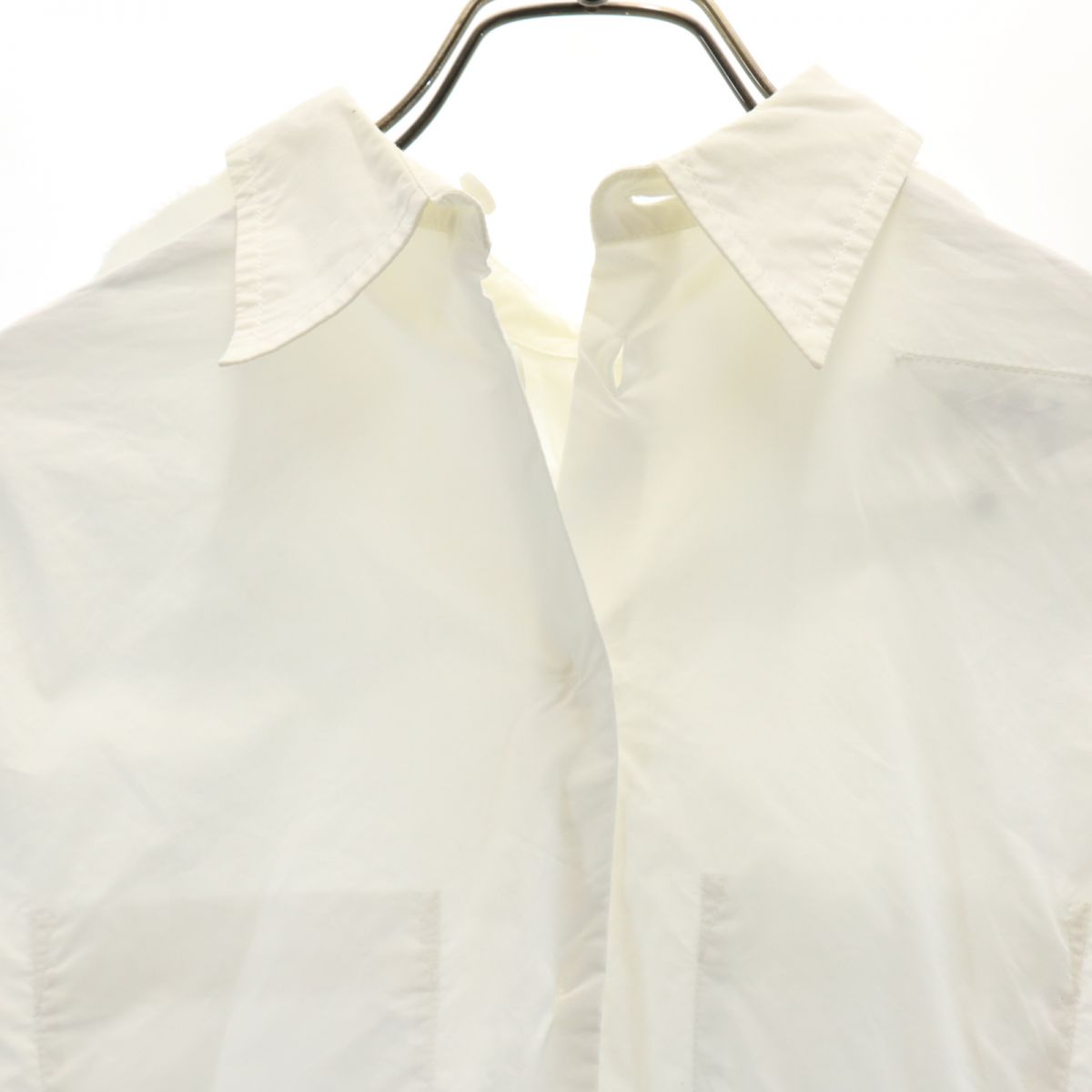 エムエムシックス イタリア製 長袖 シャツ 38 ホワイト MM6 マルジェラ レディース