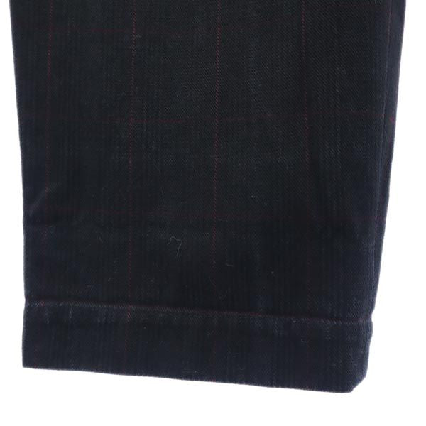 コムデギャルソン チェック パンツ S グレー×赤 COMME des GARCONS SHIRR メンズ