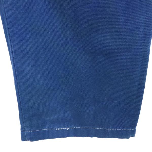 VINTAGE ヴィンテージ 70s ユーロワーク ロングパンツ 青 メンズ