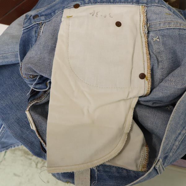 リー 80s 42タロン ヴィンテージ ストレートデニムパンツ Lee ジーパン メンズ