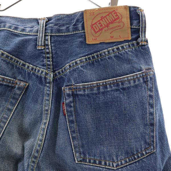 Denime ドゥニーム 赤耳 裏リベット オールド ストレートデニムパンツ w30 ジーパン メンズ