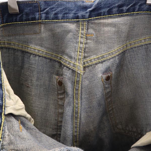 Denime ドゥニーム 赤耳 裏リベット オールド ストレートデニムパンツ w30 ジーパン メンズ