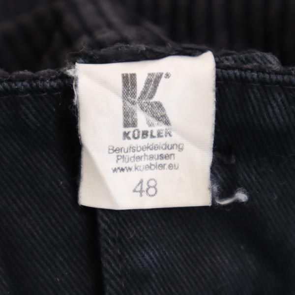 VINTAGE ヴィンテージ ブラックコーズ コーデュロイパンツ 黒 ロガーパンツ メンズ