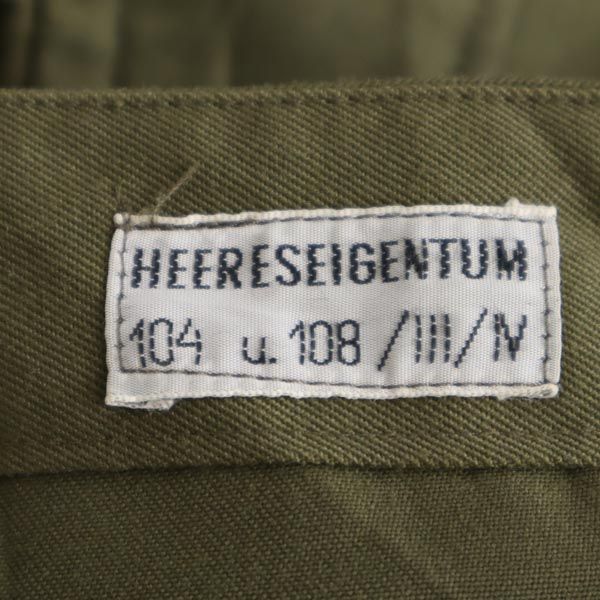 Austrian Army オーストリア軍 90s ミリタリー カーゴパンツ カーキ ボタンフライ メンズ