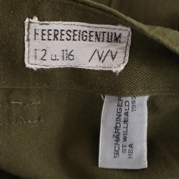 Austrian Army オーストリア軍 90s ミリタリー カーゴパンツ カーキ ボタンフライ ビッグサイズ メンズ