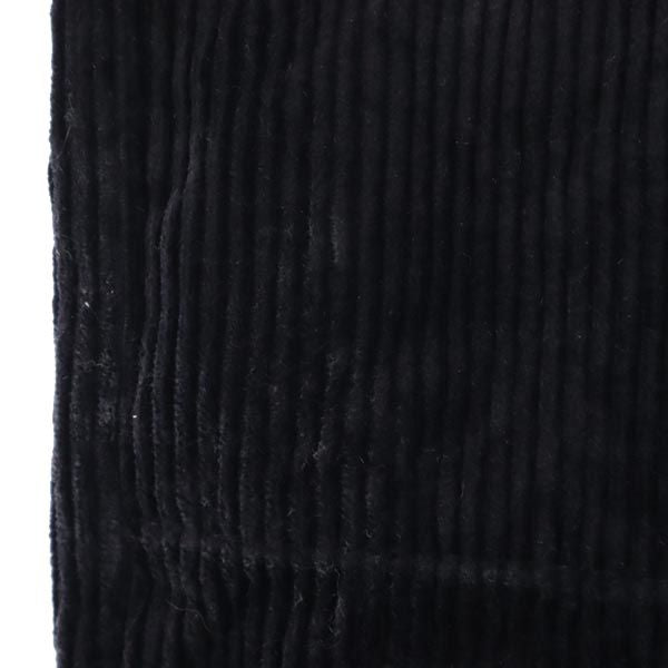 VINTAGE ヴィンテージ ブラックコーズ コーデュロイパンツ w33 ブラック ロガーパンツ メンズ