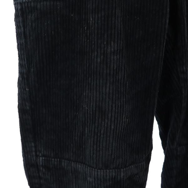 VINTAGE ヴィンテージ ブラックコーズ コーデュロイパンツ GR90 ブラック ロガーパンツ メンズ