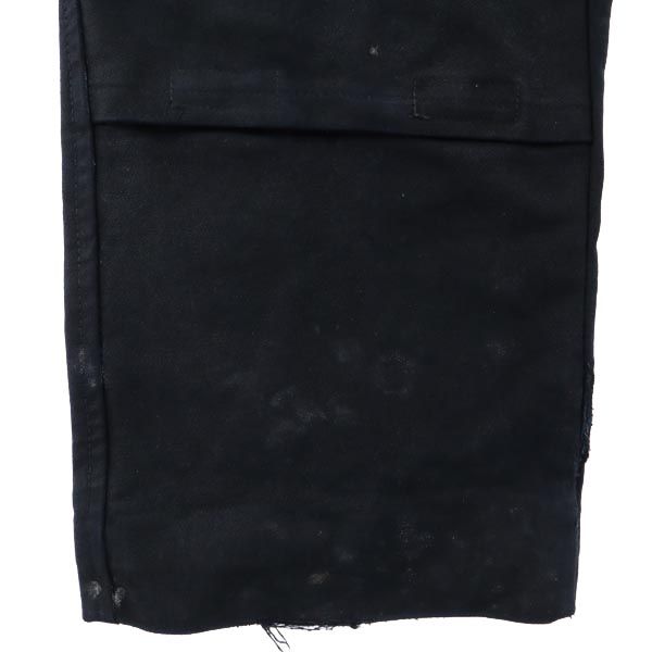 Pionier workwear ブラックコーズ パンツ 50 ブラック モールスキン ロガーパンツ メンズ