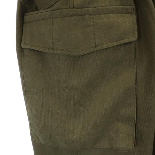 Austrian Army オーストリア軍 80s ミリタリー カーゴパンツ カーキ系 ボタンフライ ビッグサイズ メンズ