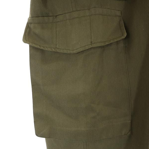 Austrian Army オーストリア軍 80s ミリタリー カーゴパンツ カーキ系 ボタンフライ ビッグサイズ メンズ
