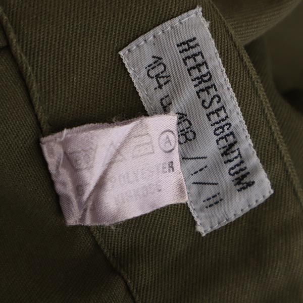 Austrian Army オーストリア軍 80s ミリタリー カーゴパンツ カーキ系 ボタンフライ ビッグサイズ メンズ