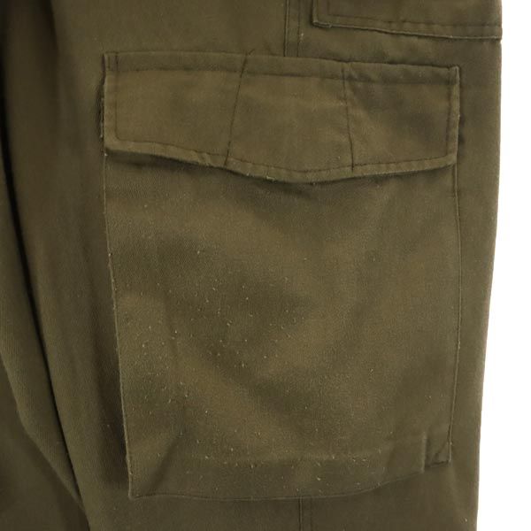 Austrian Army オーストリア軍 80s ミリタリー カーゴパンツ カーキ系 ボタンフライ ビッグサイズ メンズ