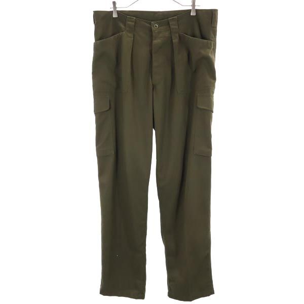 Austrian Army オーストリア軍 90s ミリタリー カーゴパンツ カーキ ボタンフライ メンズ
