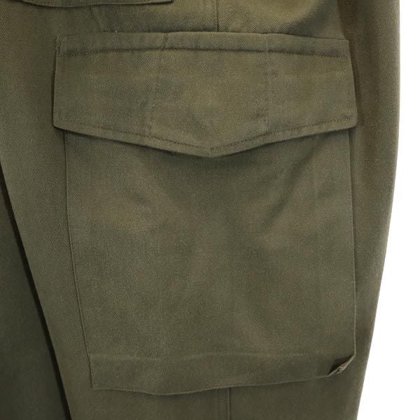 Austrian Army オーストリア軍 90s ミリタリー カーゴパンツ カーキ ボタンフライ メンズ