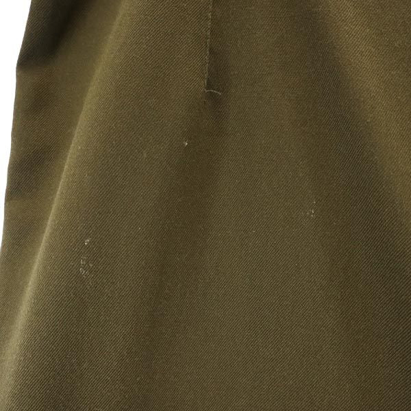 Austrian Army オーストリア軍 80s ミリタリー カーゴパンツ カーキ ボタンフライ メンズ