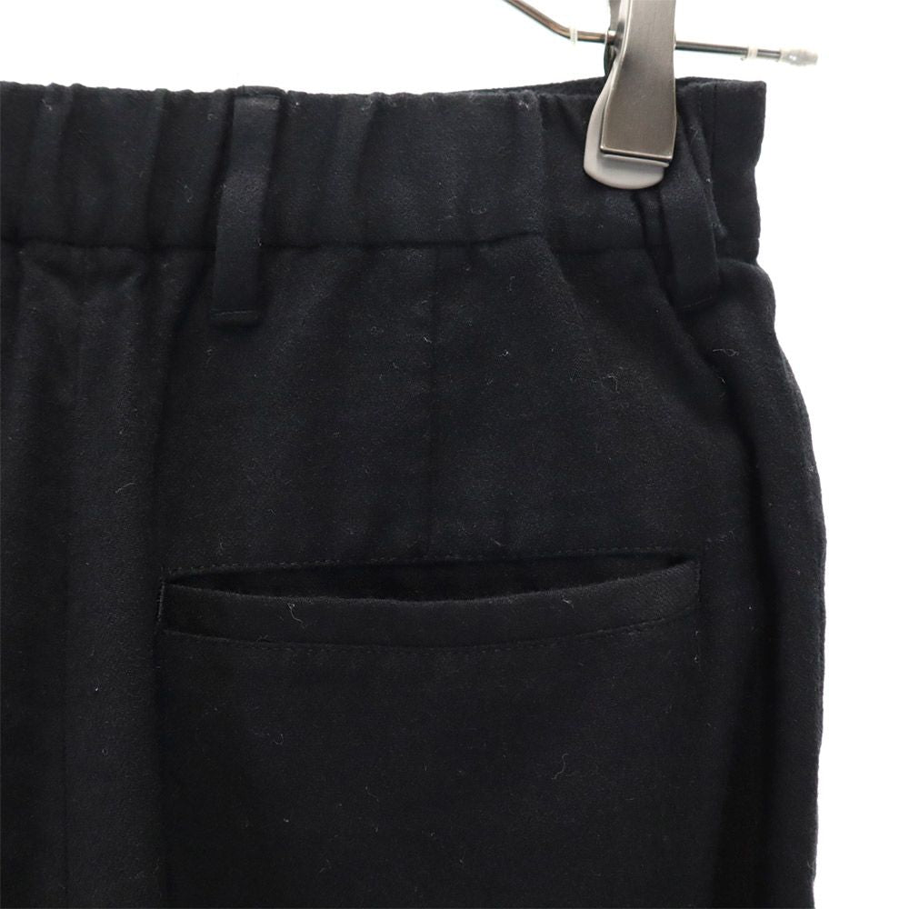 MAISON SPECIAL メゾンスペシャル ウールブレンド スラックスパンツ 0 0 黒 レディース