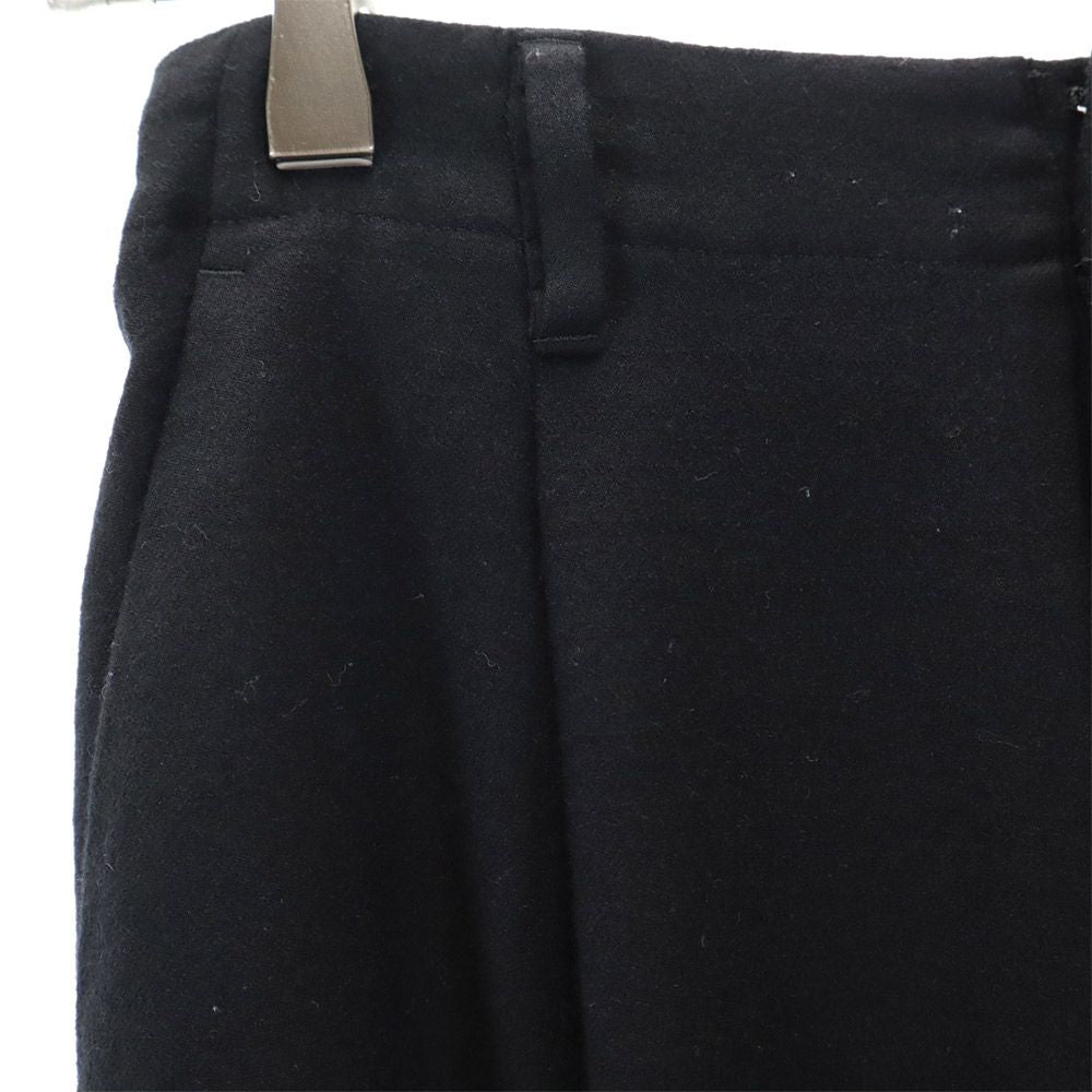 MAISON SPECIAL メゾンスペシャル ウールブレンド スラックスパンツ 0 0 黒 レディース