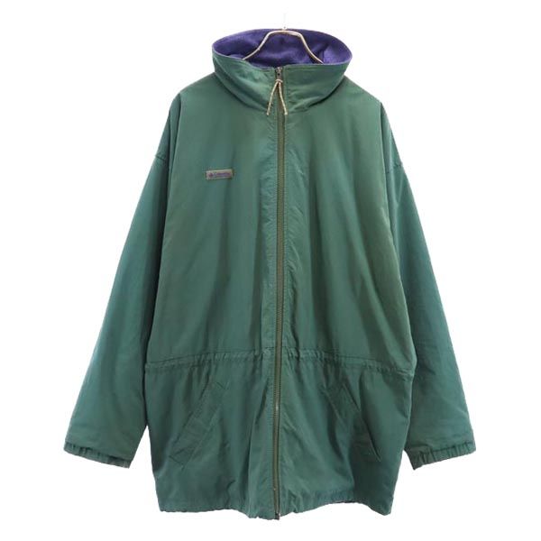 Columbia コロンビア アウトドアジャケット グリーン 裏フリース メンズ