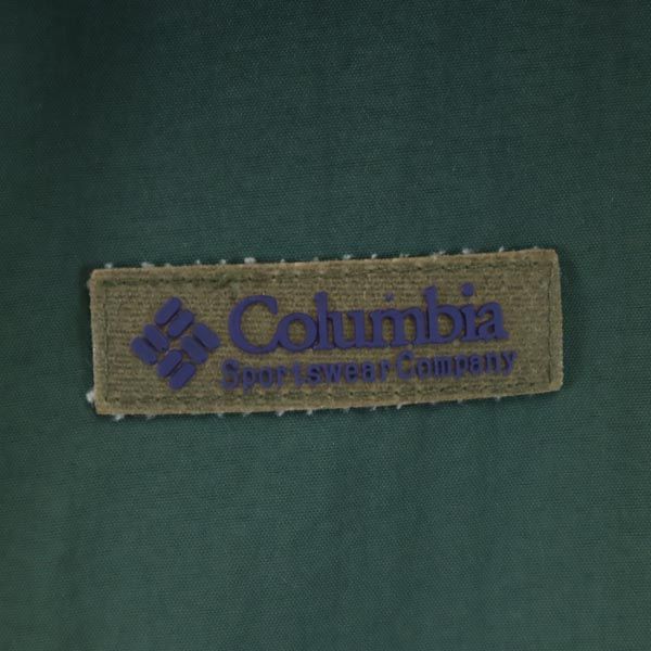 Columbia コロンビア アウトドアジャケット グリーン 裏フリース メンズ