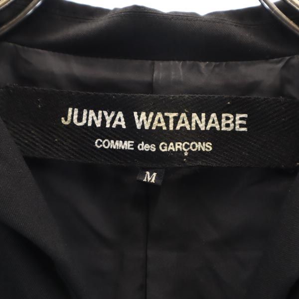 ジュンヤワタナベコムデギャルソン 2001年 長袖 膝丈ワンピース M ブラック JUNYA WATANABE COMME des GARCONS レディース