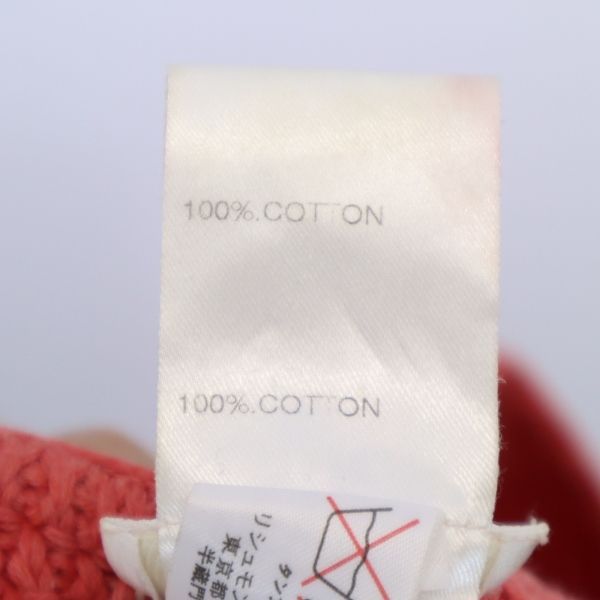 Chloe クロエ イタリア製 ノースリーブ ニット ワンピース XS ピンク レディース