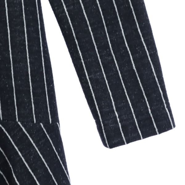 Vivienne Westwood Red Label ヴィヴィアンウエストウッド レッドレーベル ウールブレンド ストライプ 長袖 ワンピース 2 グレー レディース