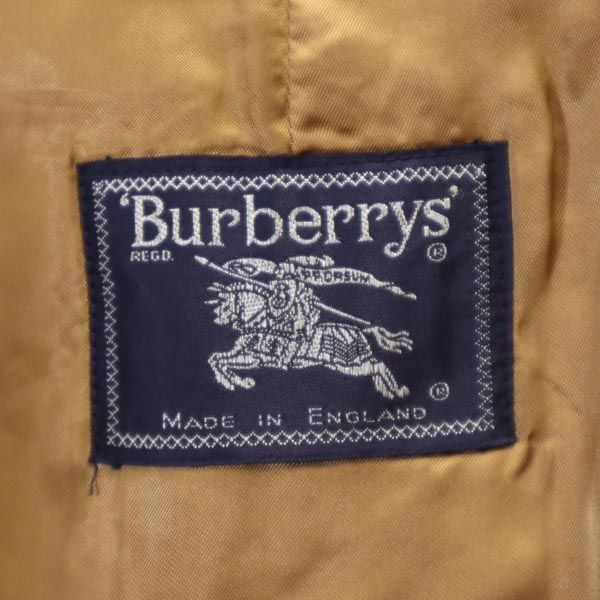 バーバリーズ 80s 90s トレンチコート ベージュ系 Burberrys ライナー付き メンズ