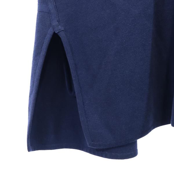 UNUSED アンユーズド 長袖 デザイン ロング カーディガン 3 ネイビー メンズ