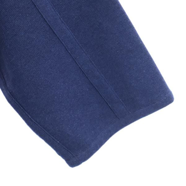 UNUSED アンユーズド 長袖 デザイン ロング カーディガン 3 ネイビー メンズ