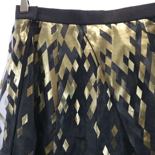 kolor カラー レイヤード ガウチョパンツ 2 チャコールグレー他 キュロット レディース