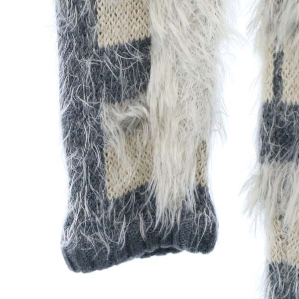 5351 POURLES FEMMES ゴーサンゴーイチプールファム ノーカラー ニットジャケット ABAHOUSE レディース