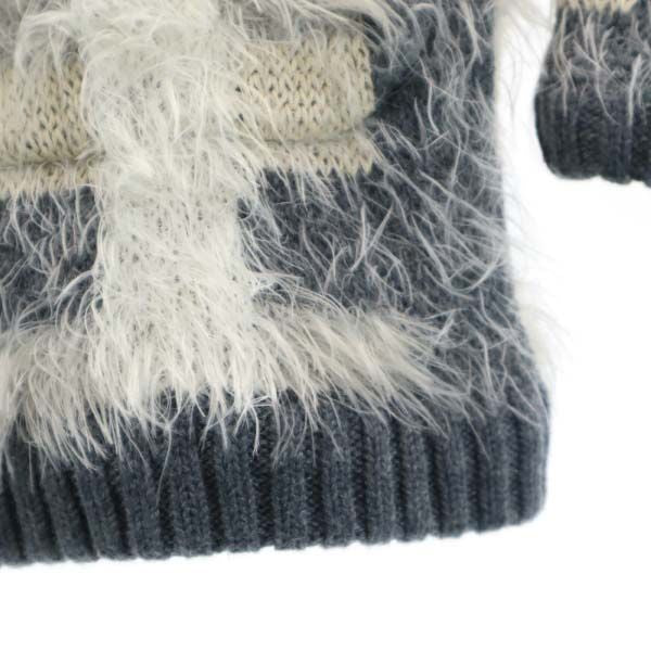 5351 POURLES FEMMES ゴーサンゴーイチプールファム ノーカラー ニットジャケット ABAHOUSE レディース