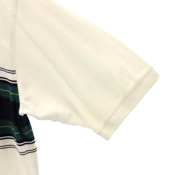 ペンドルトン 半袖 ポロシャツ XL ホワイト系 PENDLETON 鹿の子 メンズ