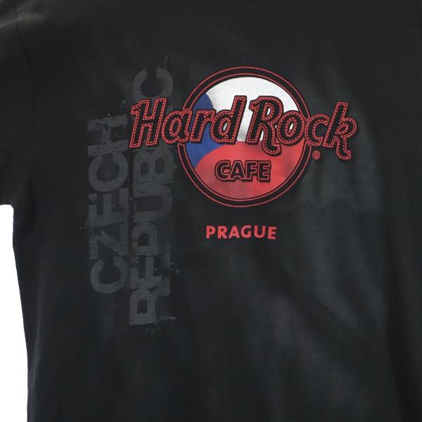 ハードロックカフェ ロゴプリント 半袖 Tシャツ L 黒 HARD ROCK CAFE メンズ