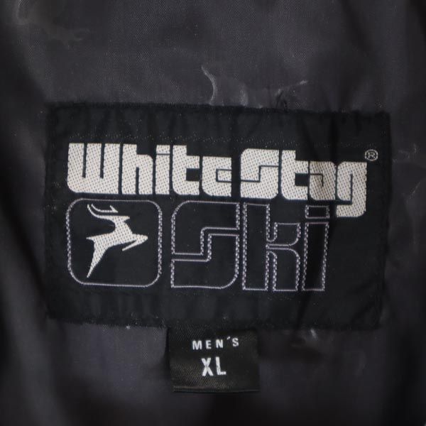 ホワイトスタッグ ヴィンテージ バイカラー 中綿ジャケット XL グレー WHITE STAG メンズ