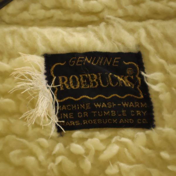 ROEBUCKS ローバックス 70s ヴィンテージ デニムジャケット 裏ボア ジージャン メンズ