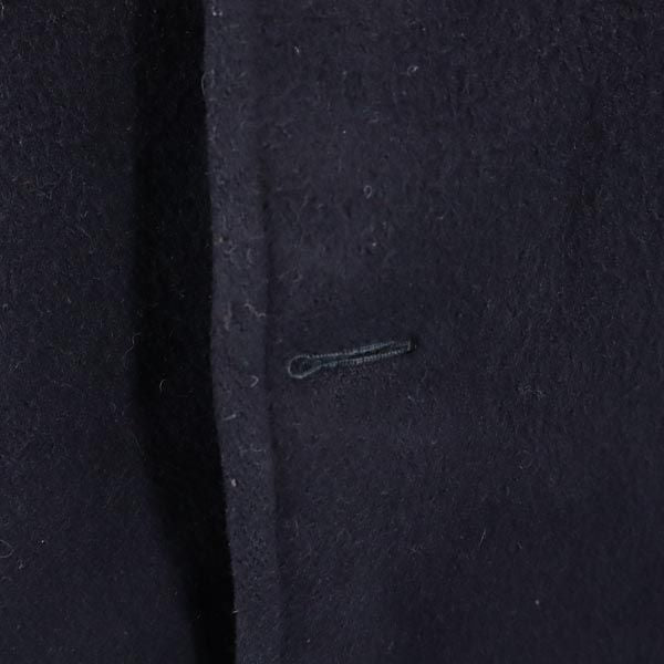 Brooks Brothers ブルックスブラザーズ 80s イギリス製 ヴィンテージ メルトンウール ステンカラーコート M ネイビー メンズ