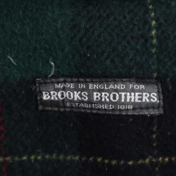 Brooks Brothers ブルックスブラザーズ 80s イギリス製 ヴィンテージ メルトンウール ステンカラーコート M ネイビー メンズ