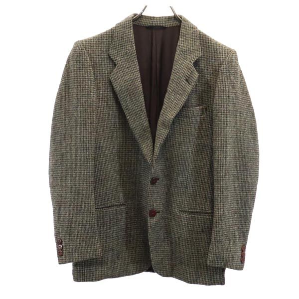 HARRIS TWEED ハリスツイード 60s 70s バーウィック ヴィンテージ テーラードジャケット グリーン系 Berwick メンズ
