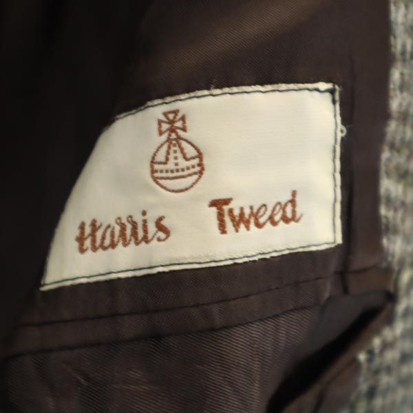 HARRIS TWEED ハリスツイード 60s 70s バーウィック ヴィンテージ テーラードジャケット グリーン系 Berwick メンズ